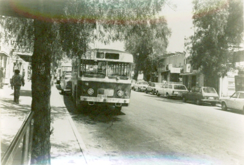 ''העיר''. קו 6 חונה בעיר העתיקה, פעם מרכז החיים של באר שבע (צילום: גבי בן שמואל מתוך אתר פיקיוויקי)